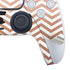 Rose Gold Chevron PS5 Digital Edition Bundle Skin